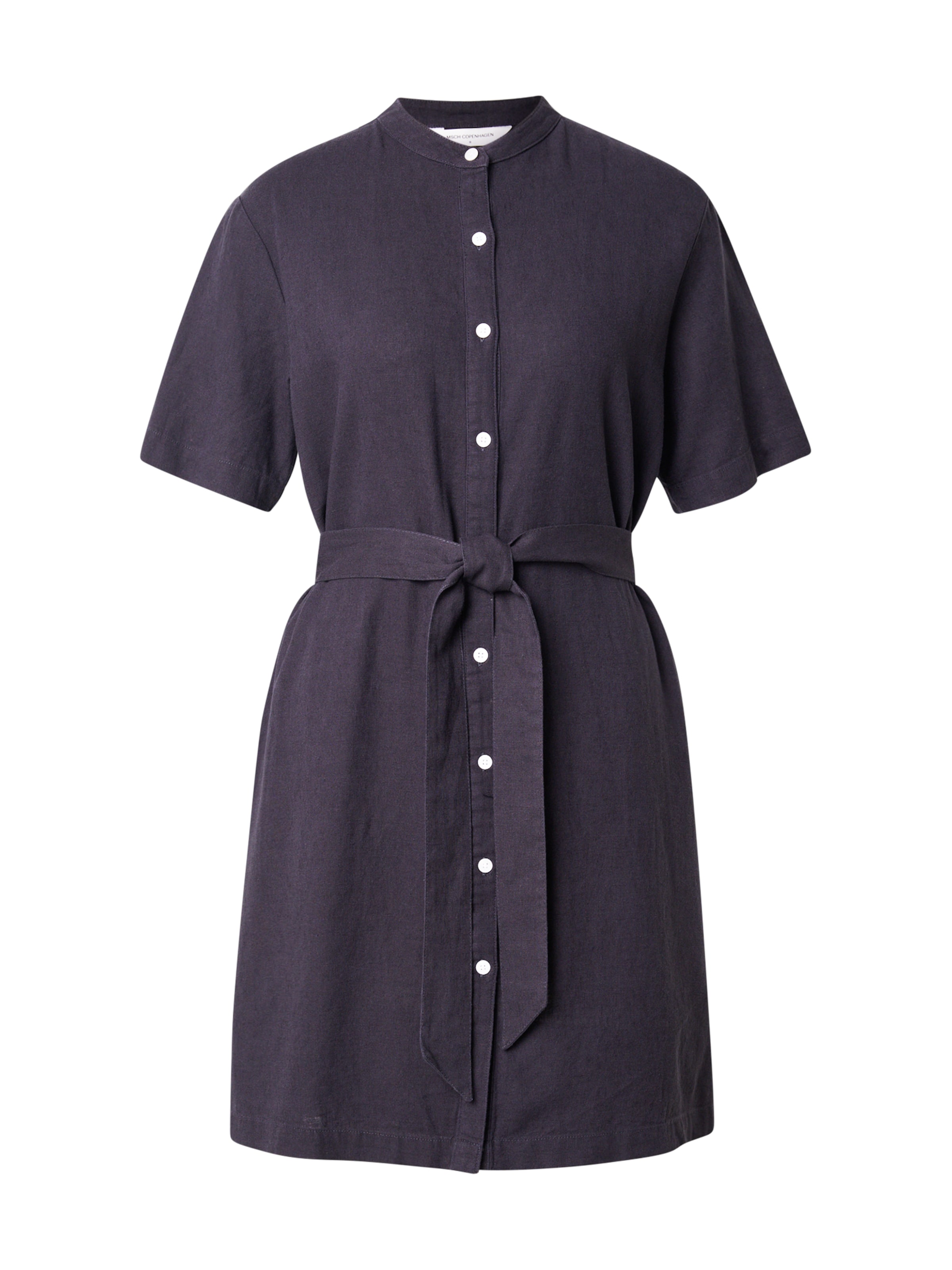 Robe-chemise 'MSCHPennie Ginia' MSCH COPENHAGEN en gris : devant