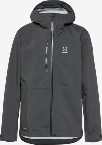 Haglöfs Outdoor jacket 'Proof' in Grey: front