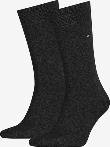 Chaussettes Tommy Hilfiger Underwear en gris : devant