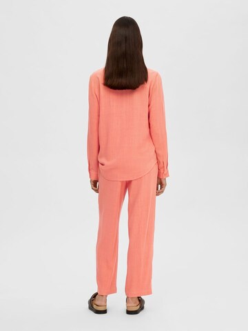 SELECTED FEMME Loose fit Pants in Orange