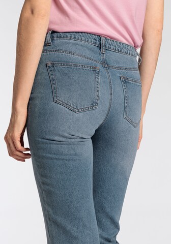 DELMAO Flared Jeans in Blue