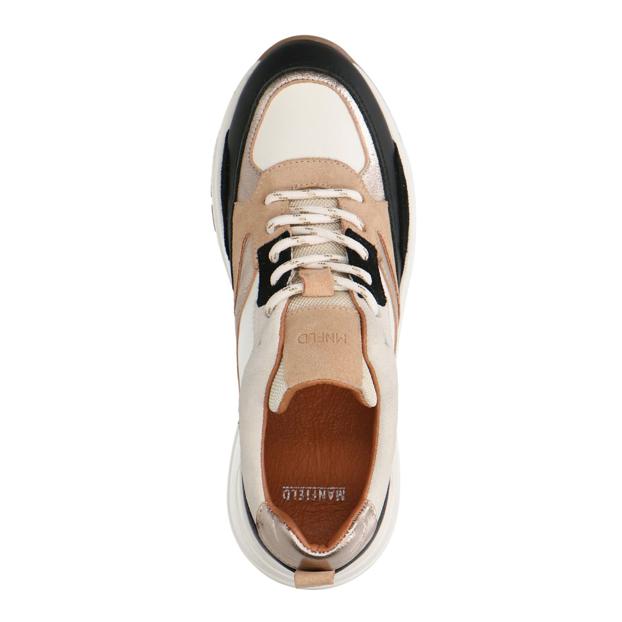 MANFIELD Sneaker in Schwarz