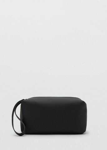 MANGO MAN Kulturtasche 'Toiletgu' in Schwarz