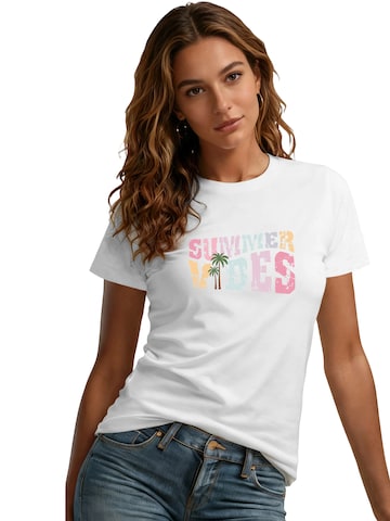 GORHEY - Camiseta en blanco: frente