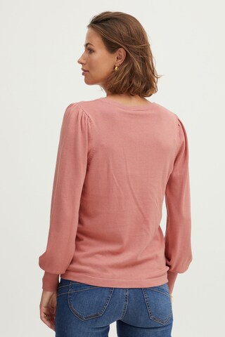 Fransa Strickpullover 'BLUME' in Pink