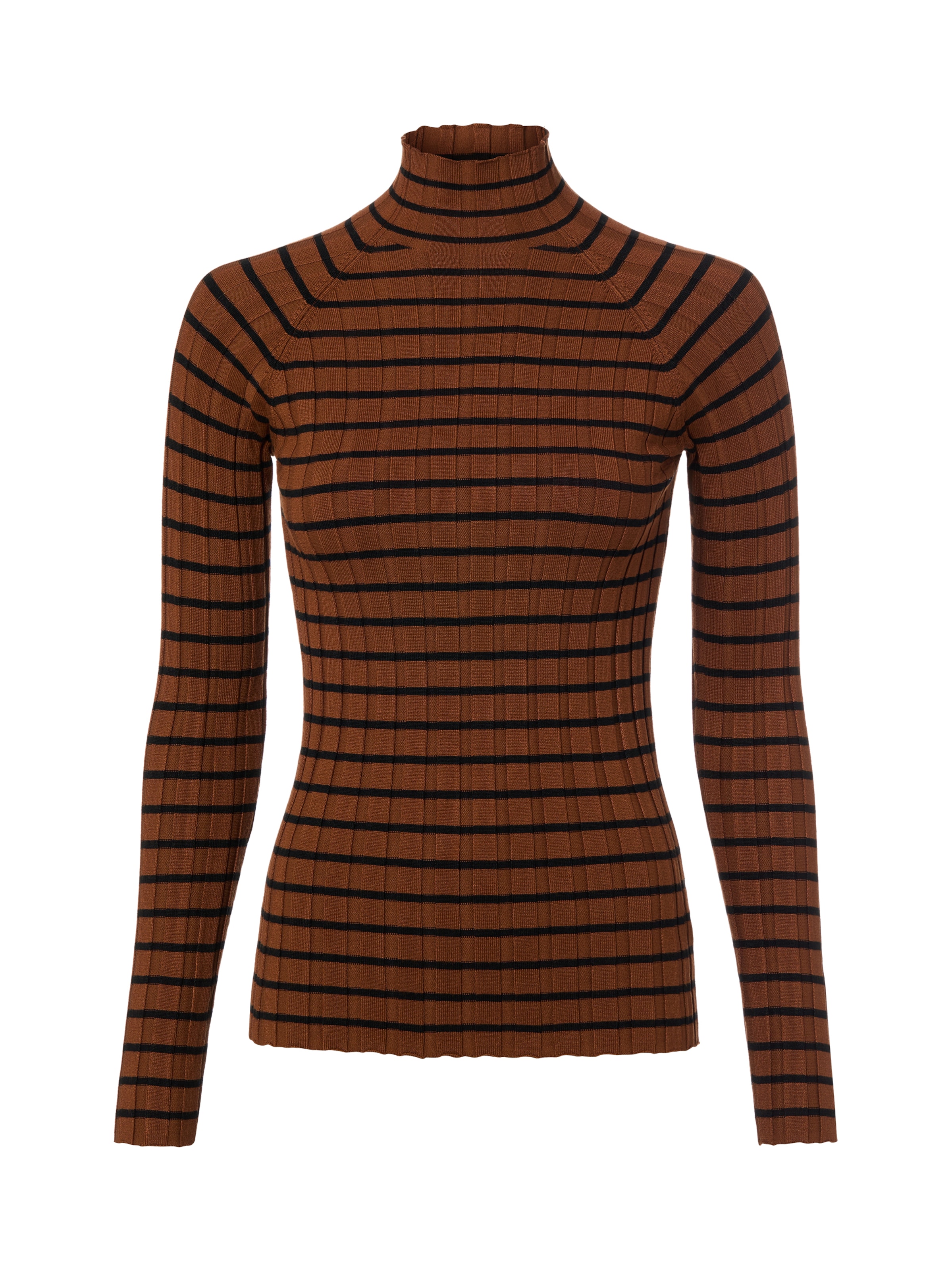 Marie Lund Sweater in Brown: front