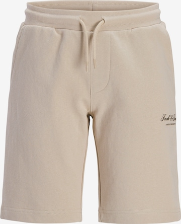 Jack & Jones Junior Spodnie 'JPSTGORDON' w kolorze beżowy: przód