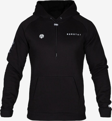 MOROTAI Sportsweatshirt 'PARIS BASIC' in Zwart: voorkant