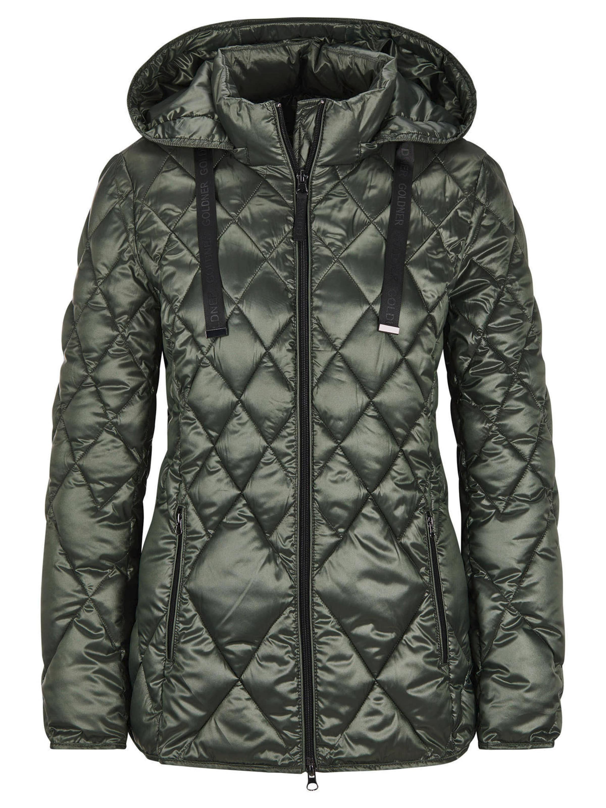 Goldner Tussenjas in Groen: voorkant