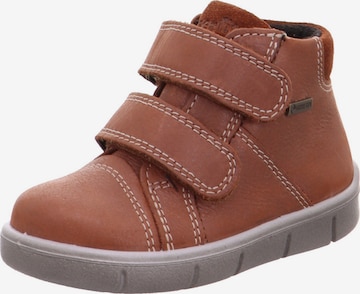 SUPERFIT - Zapatos primeros pasos 'Ulli' en marrón: frente