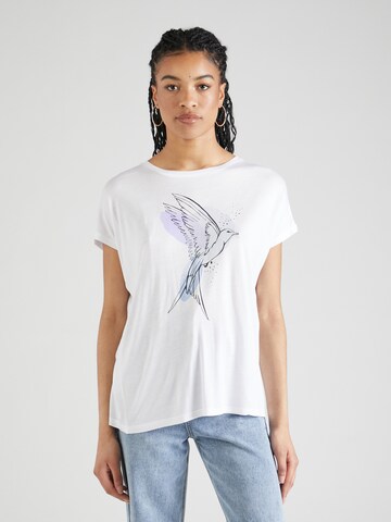 Sublevel T-Shirt in Weiß: Vorderseite