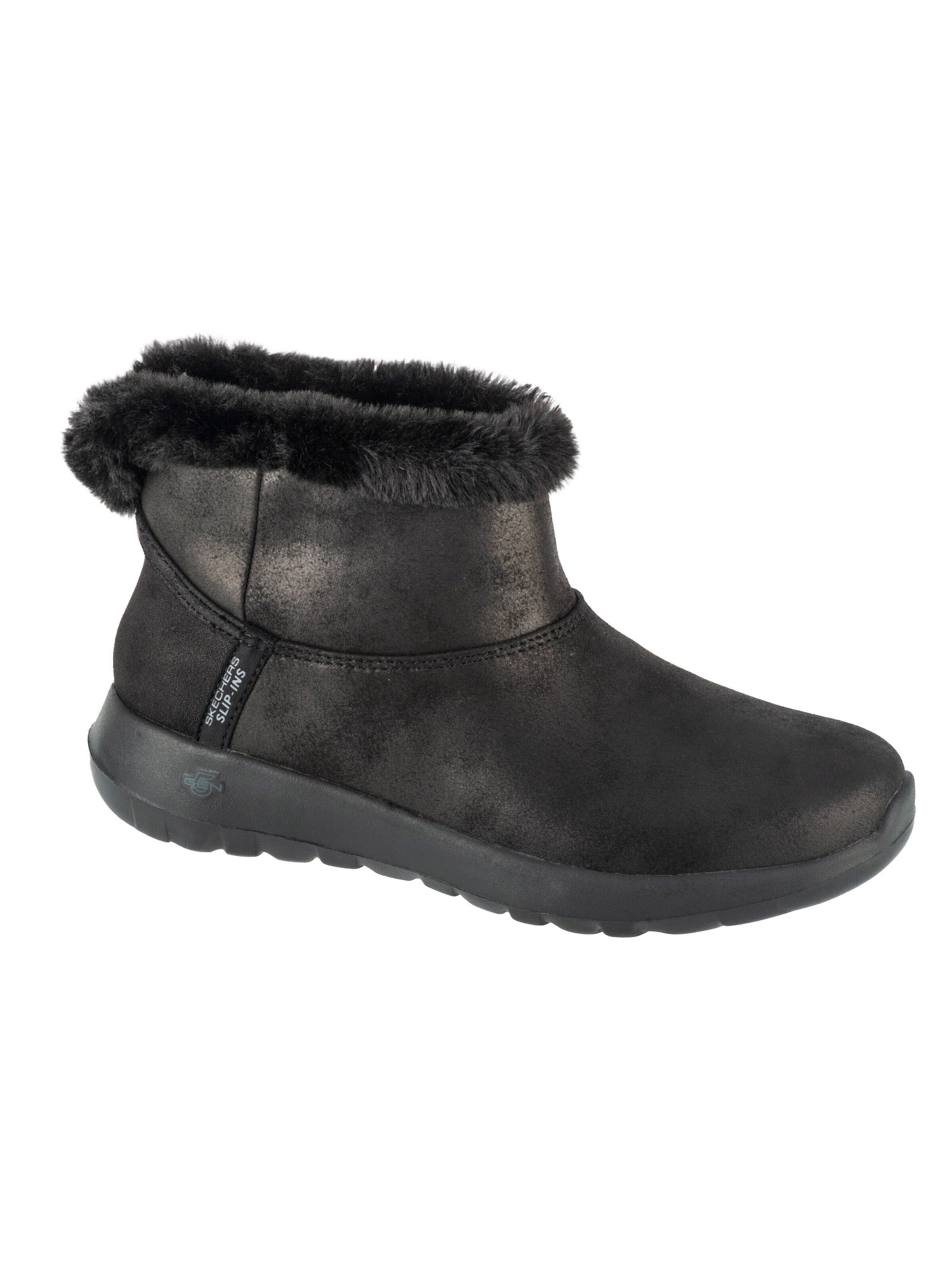 SKECHERS Boots 'Skechers : On-The-Go - Cozy Dream' in Zwart: voorkant
