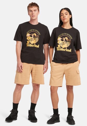 TIMBERLAND T-Shirt 'Hike Out' in Schwarz