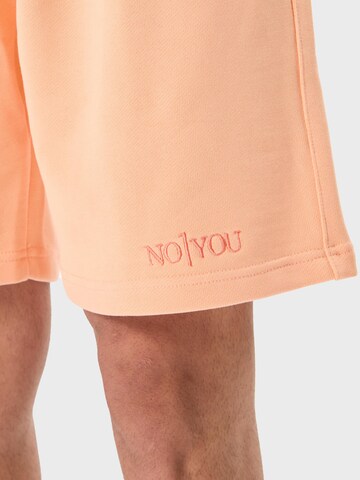 Ossy Homer Loose fit Workout Pants '450 GSM' in Orange
