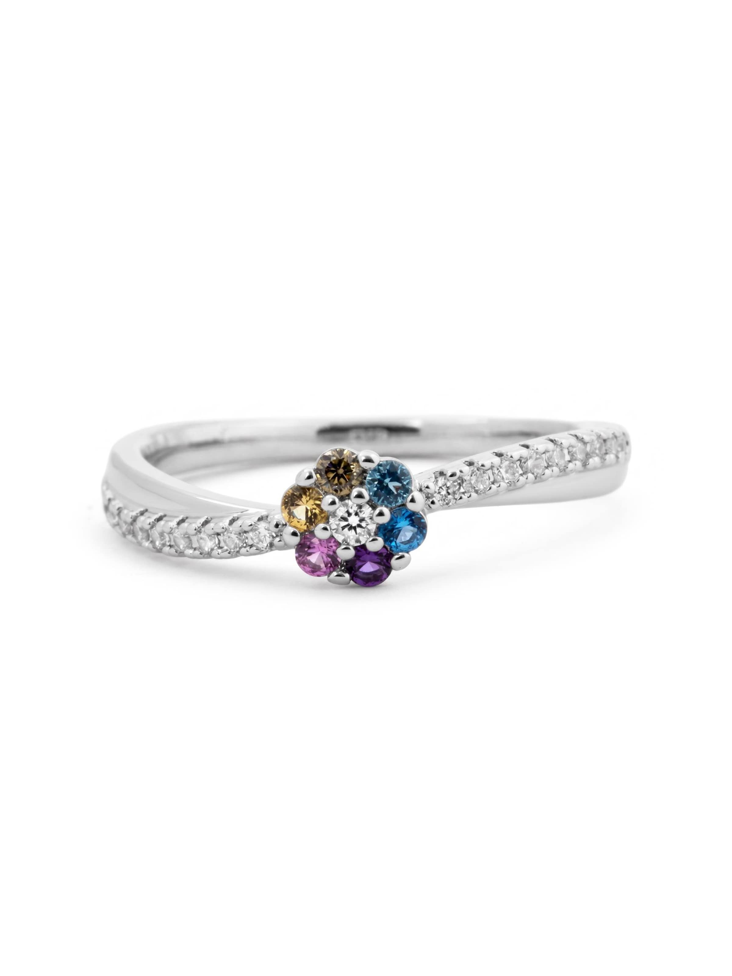 Luxenter - Anillo 'Zetrana' en Mezcla de colores