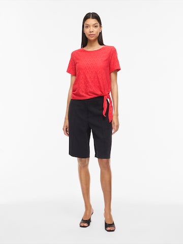 VILA Μπλουζάκι 'VIAMALINA' σε ροζ