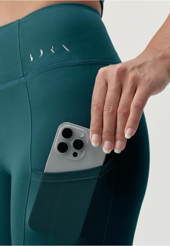 Born Living Yoga Regular Leggings 'Godo' in Green