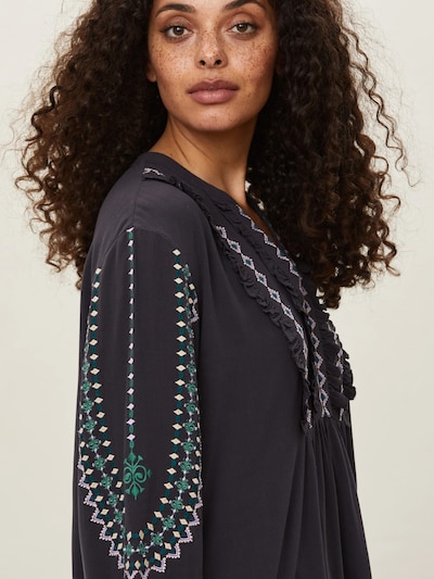 Odd Molly Blouse ' Dalia ' in Dark blue / White, Item view