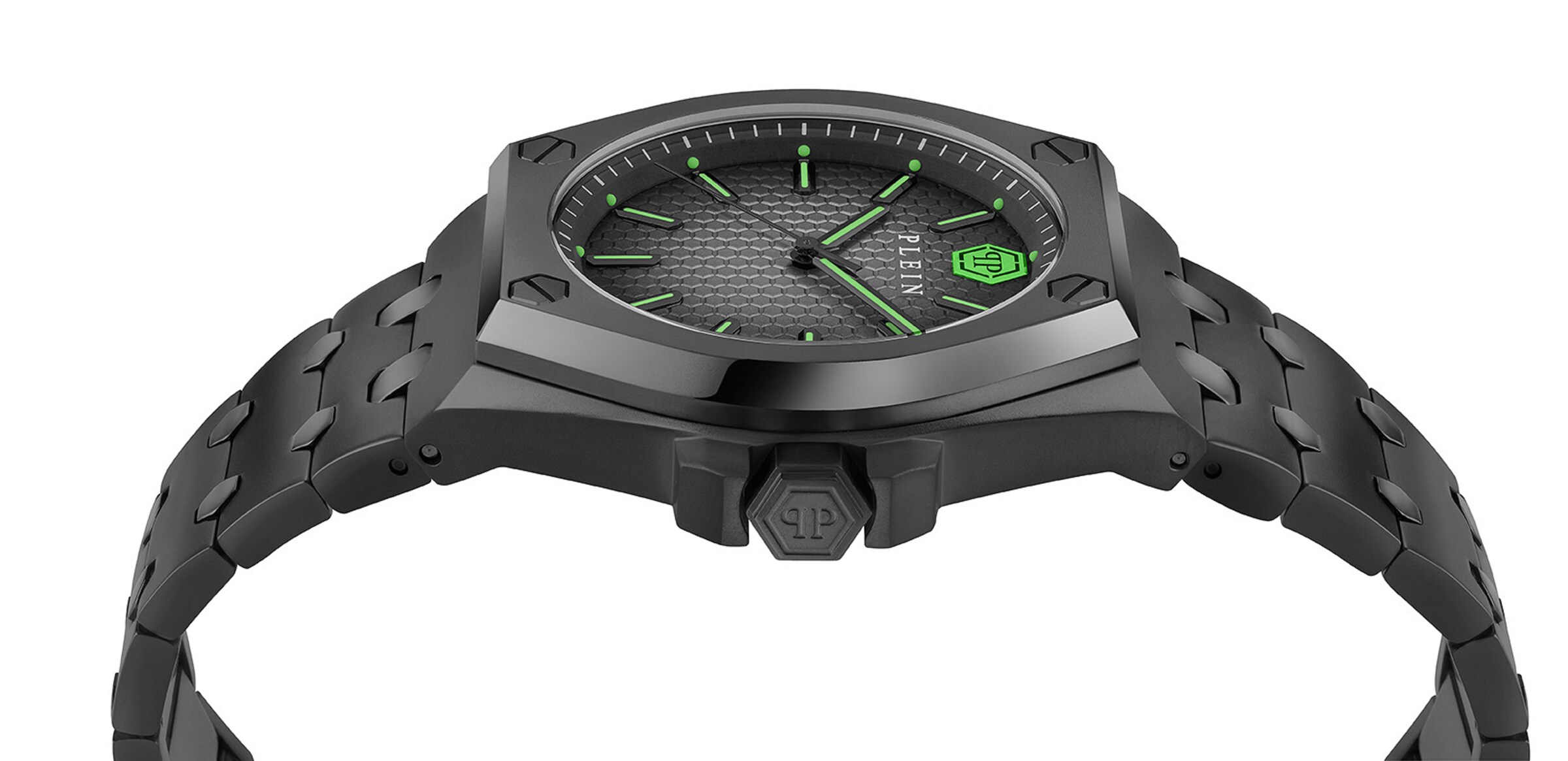 Orologio analogico 'Plein Extreme Gent' di Philipp Plein Watches in nero