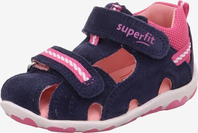 SUPERFIT Open shoes 'FANNI' in marine blue / Pink / White, Item view