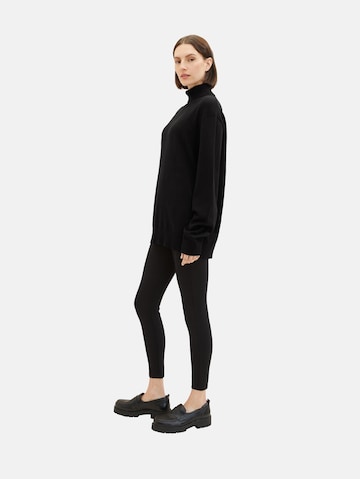 TOM TAILOR Skinny Leggingsit värissä musta