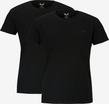 19V69 ITALIA Undershirt 'Leonardo' in Black: front