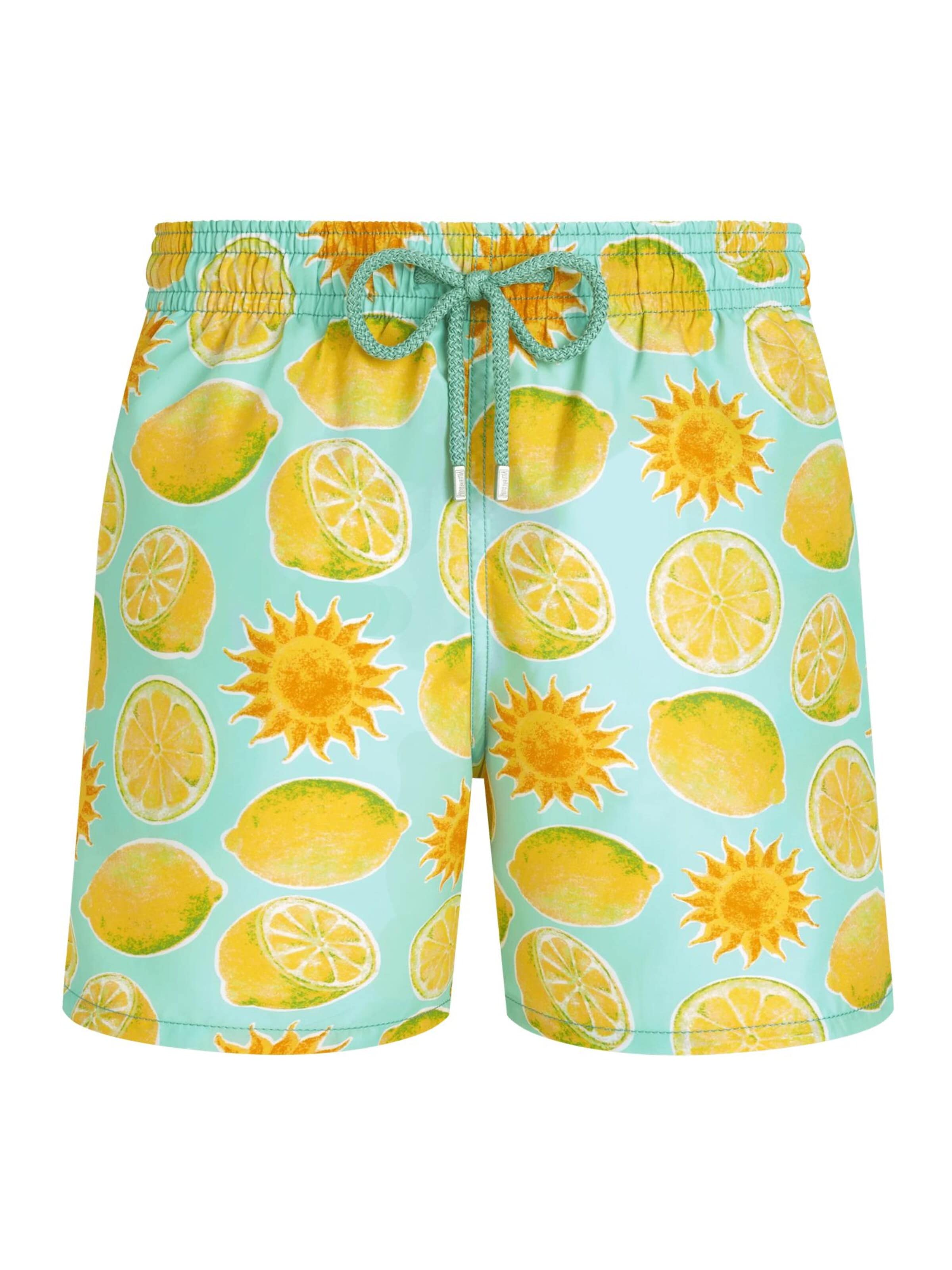 Vilebrequin - Bermudas en amarillo: frente