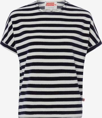 Sweat-shirt Marie Lund en bleu : devant