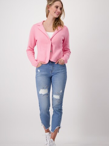 Blazer di monari in rosa