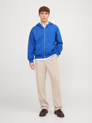 JACK & JONES Sweatjacke 'HARVEY' in Blau