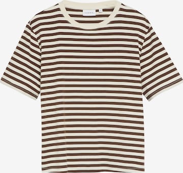 COMMA T-Shirt in Braun: Vorderseite