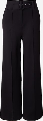 Pantalon à plis 'DARYL' GUESS en noir : devant