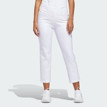 ADIDAS PERFORMANCE Slimfit Sporthose 'Ultimate365+' in Weiß: Vorderseite