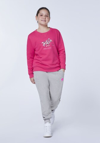 Polo Sylt Sweatshirt in Pink