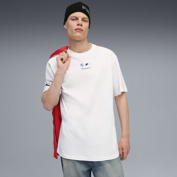 T-Shirt 'BMW Motorsport' PUMA en blanc