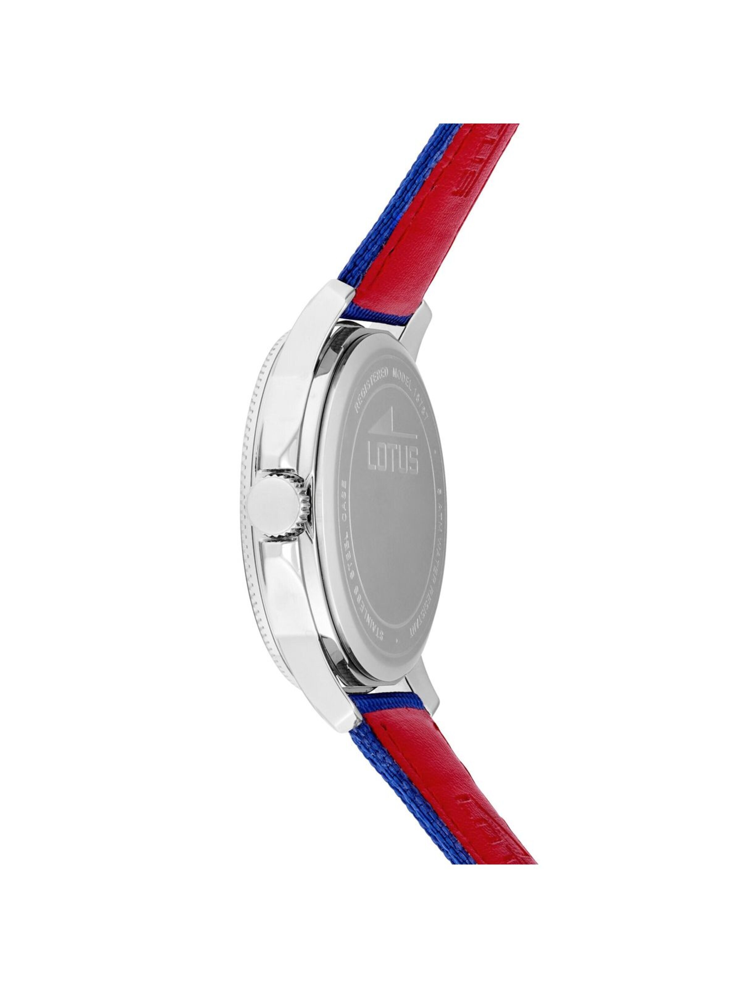 Montre à affichage analogique 'Junior Collection' Lotus en bleu