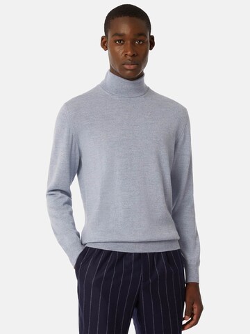 Boggi Milano Sweater in Blue: front