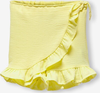 KIDS MINI GIRL Calças 'Mette' em amarelo pastel, Vista do produto