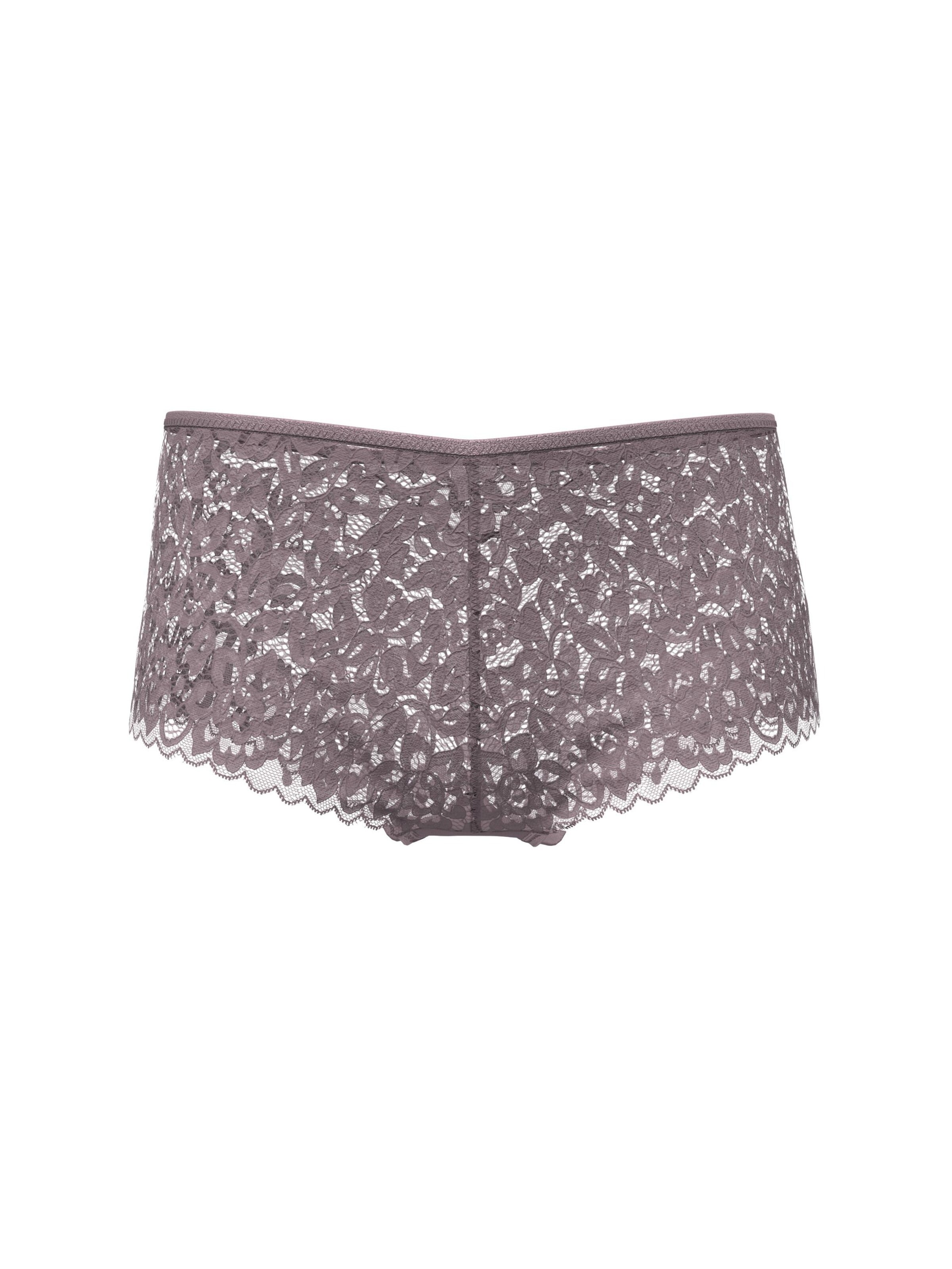 Panty 'Natural Comfort Lace' di CALIDA in marrone: frontale