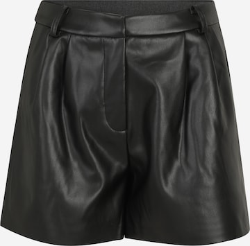 Only Petiteregular Hlače s naborima 'ONLSARAMY' - crna boja: prednji dio