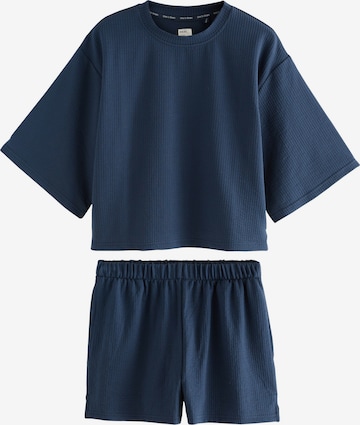 NextKratke hlače za spavanje - plava boja: prednji dio