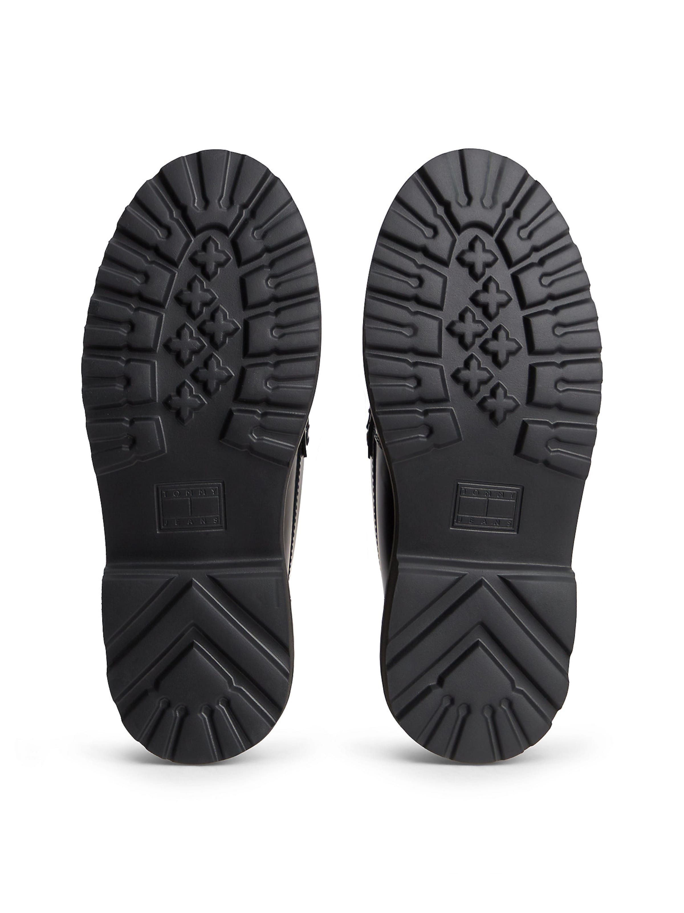 Tommy Jeans Slipper in Schwarz