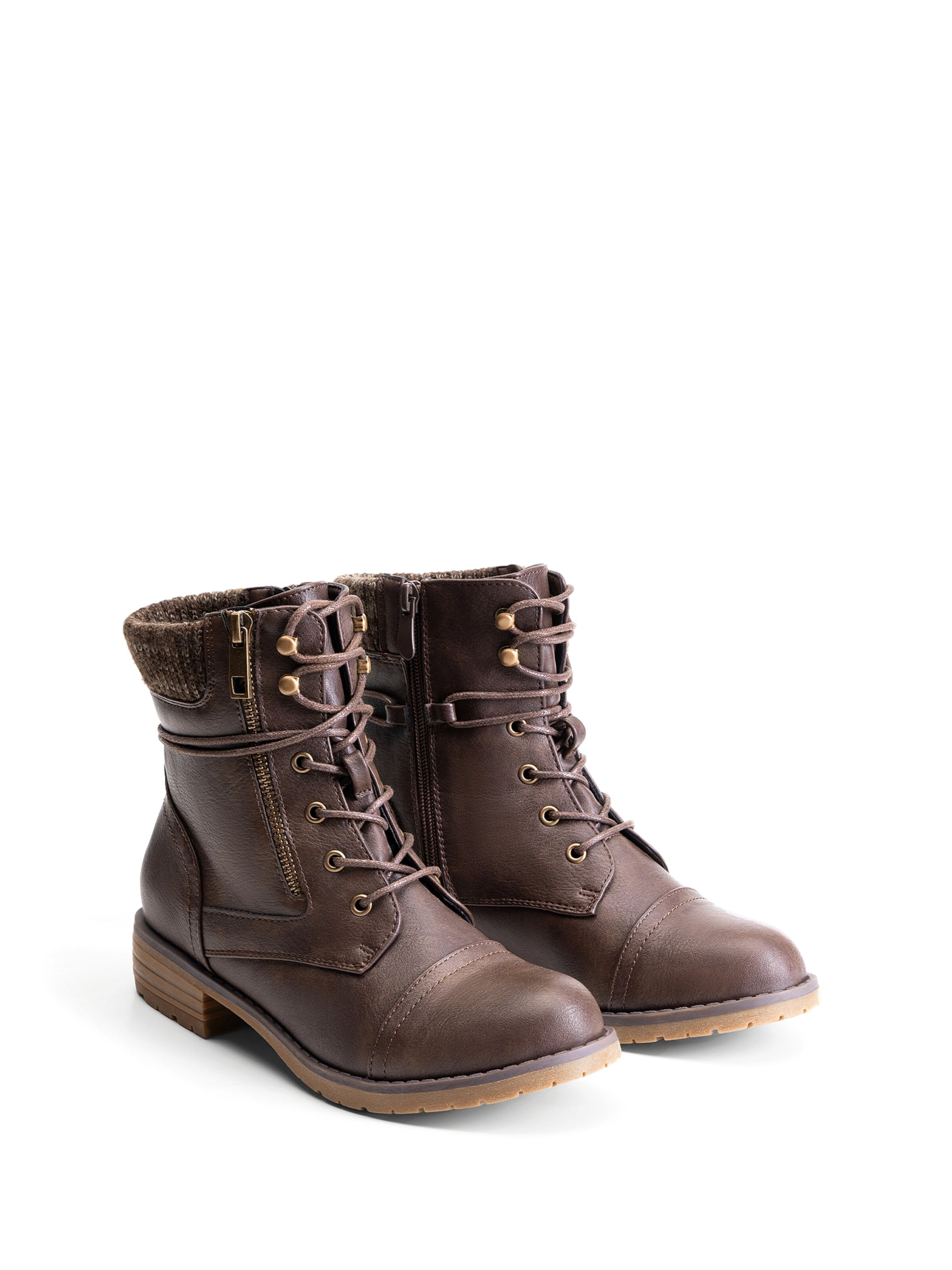Stivaletto stringato di Dream Pairs in marrone