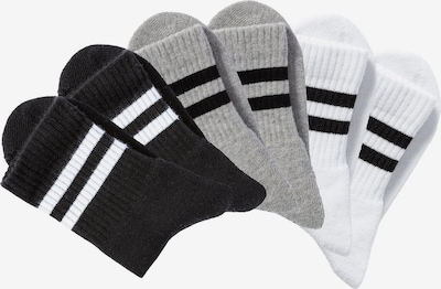 H.I.S Socken in grau / schwarz / weiß, Produktansicht