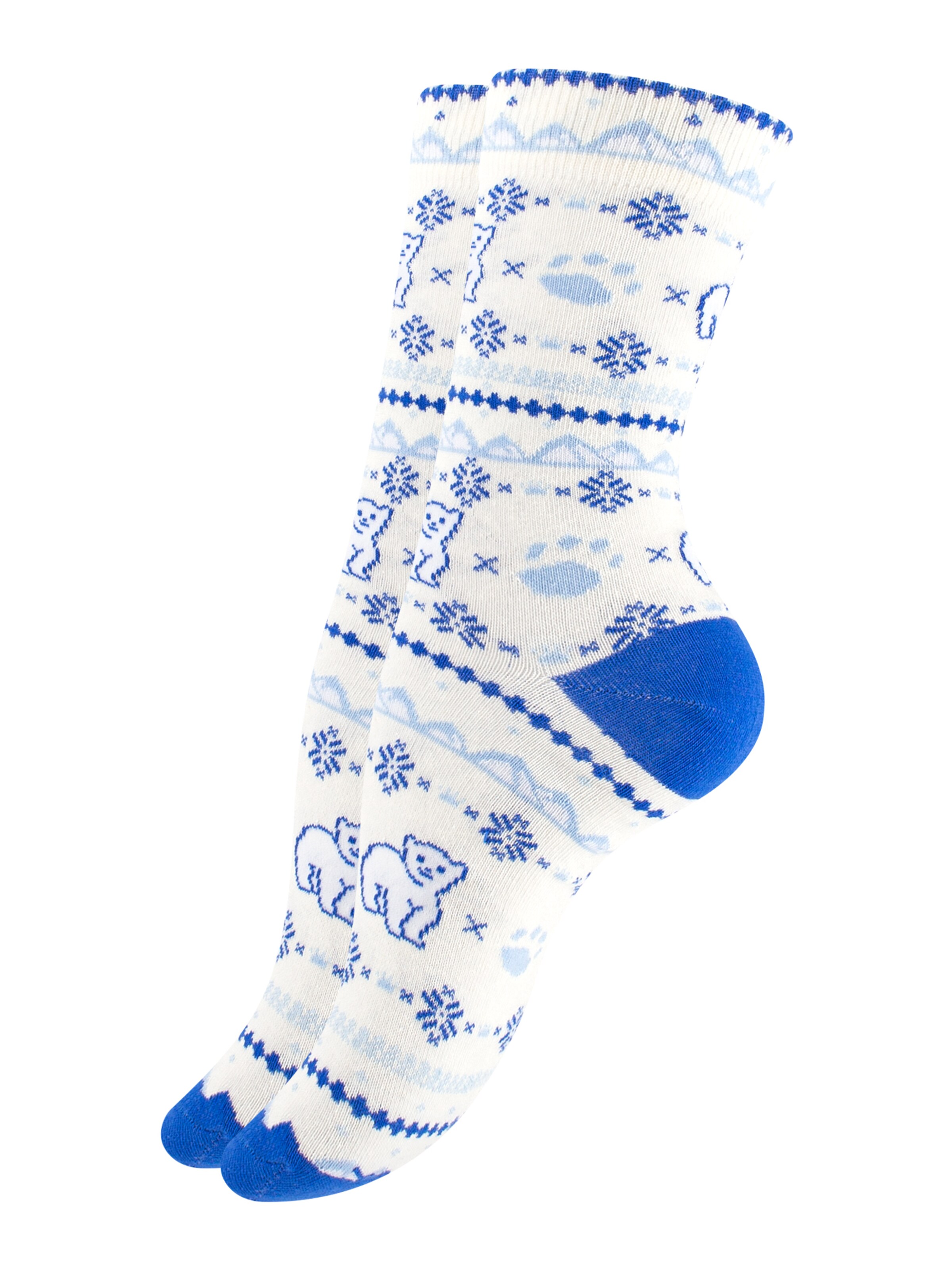 Vincent Creation Socken in Blau: Vorderseite