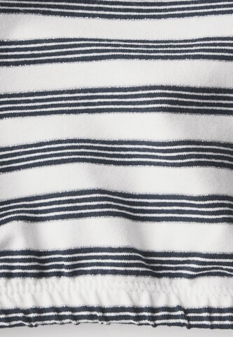 CECIL Streifenshirt mit Glitzer in Blau