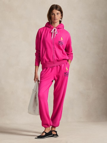 Polo Ralph Lauren Кофта на молнии 'ISLAND' в Ярко-розовый