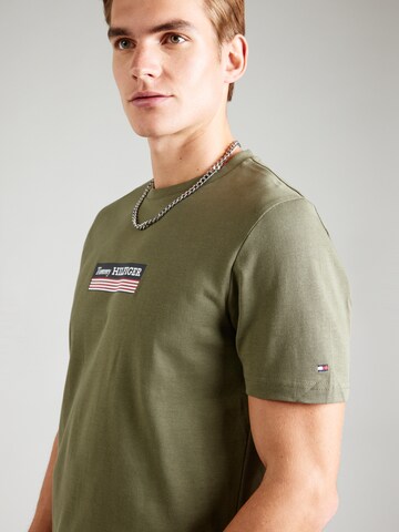 Maglietta di TOMMY HILFIGER in verde