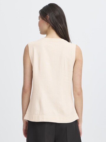Gilet da completo ' IHLINNO ' di ICHI in beige
