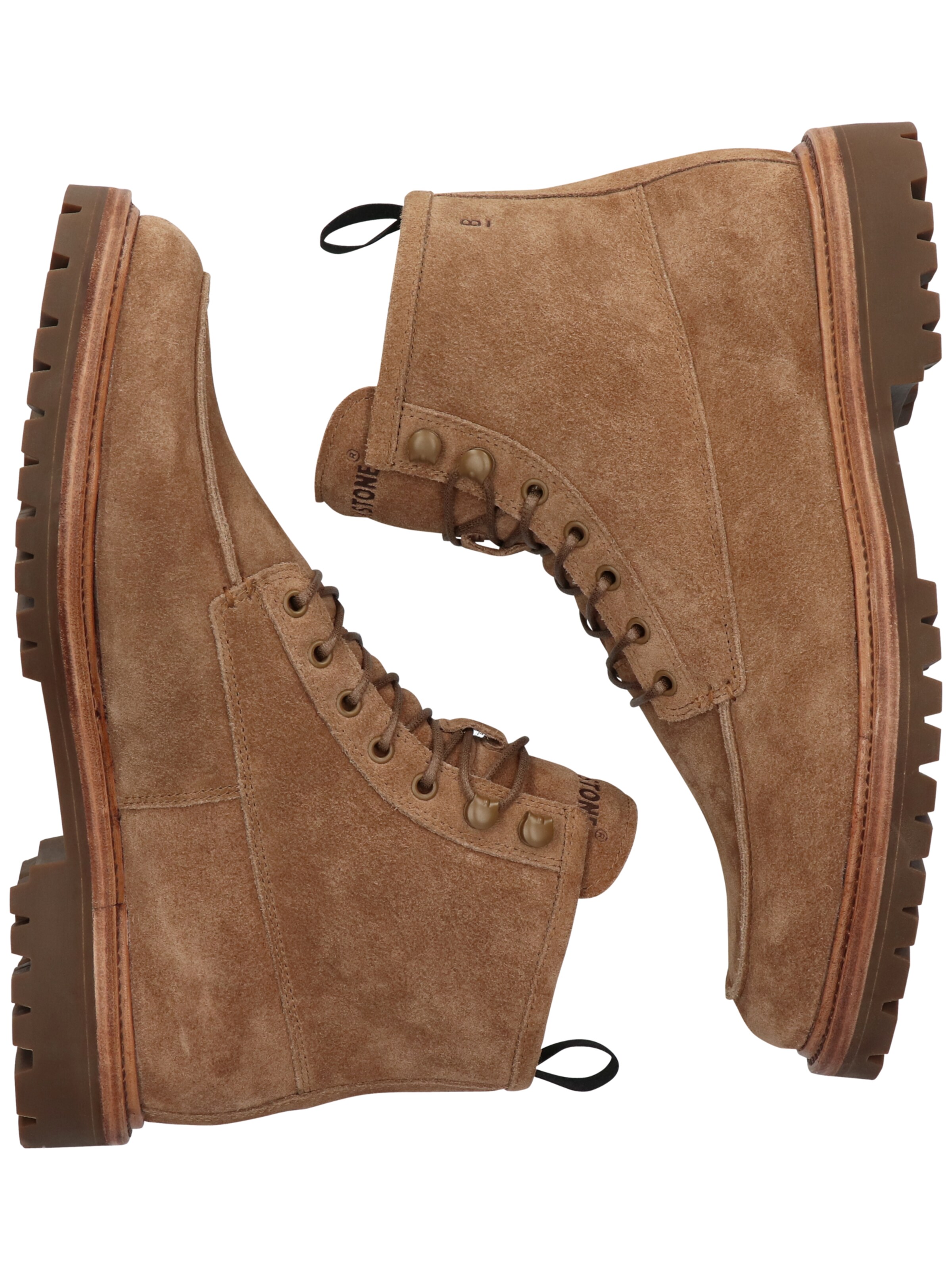 Boots stringati 'Gastown Boaz CG164' di BLACKSTONE in marrone